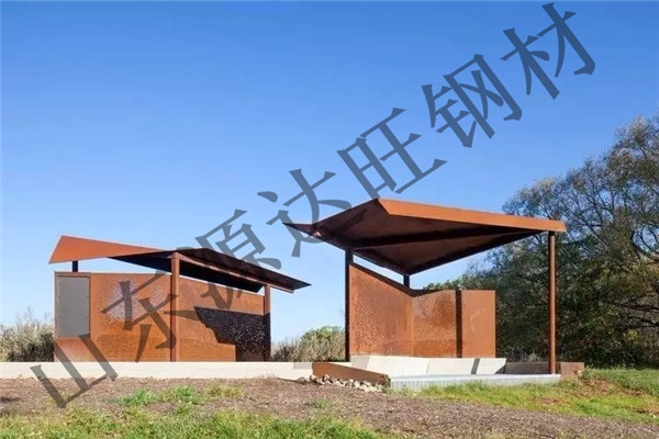 耐候鋼景觀墻加工困難中特別注意的事項(xiàng)